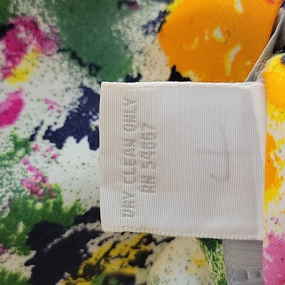 Limited Yellow Floral Maxi Dress Colorful Sleeveless Cottagecore Sundress Sz 6 - Picture 10 of 10